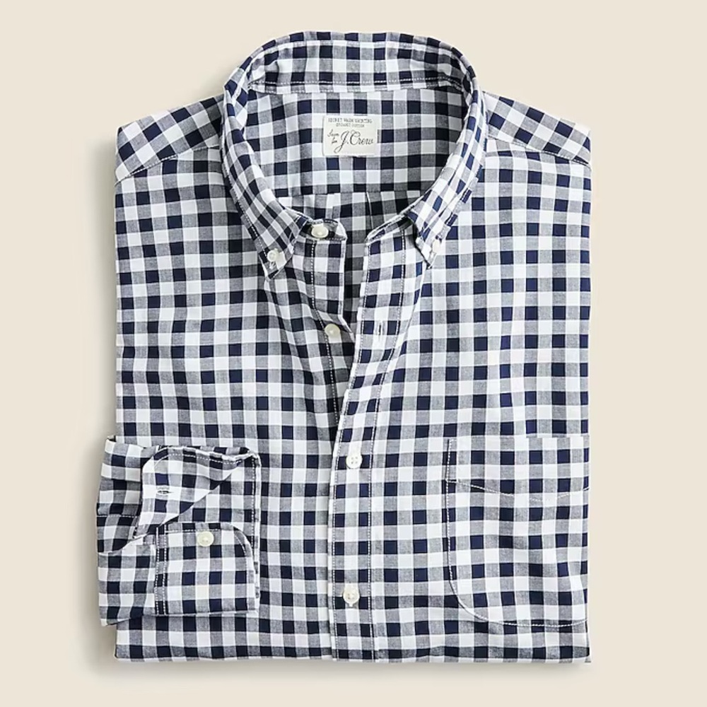 J Crew Performance Button Down Shirt S
